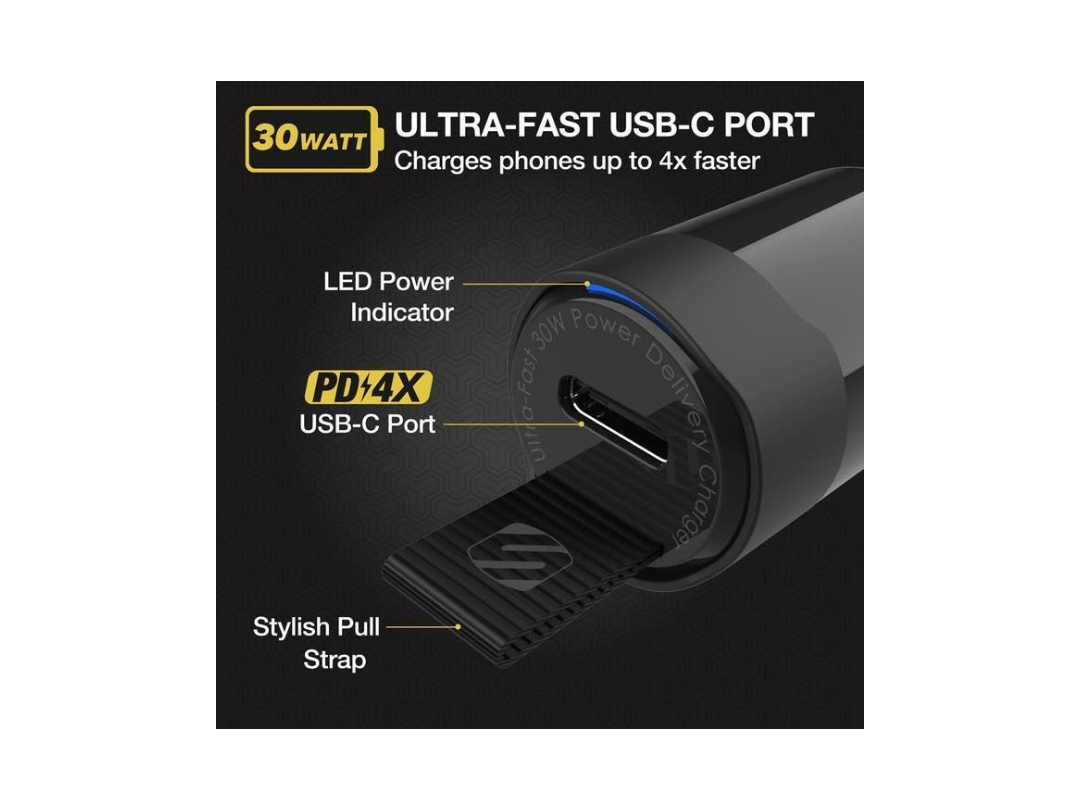 SCOSCHE PowerVolt PD30 30W USB-C Car Charger – Fast Charging in Qatar SCOSCHE PowerVolt PD30 30W USB-C Car Charger – Fast Charging in Qatar